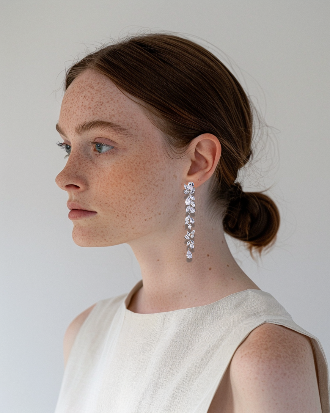 Jadore Crystal Drop Earrings