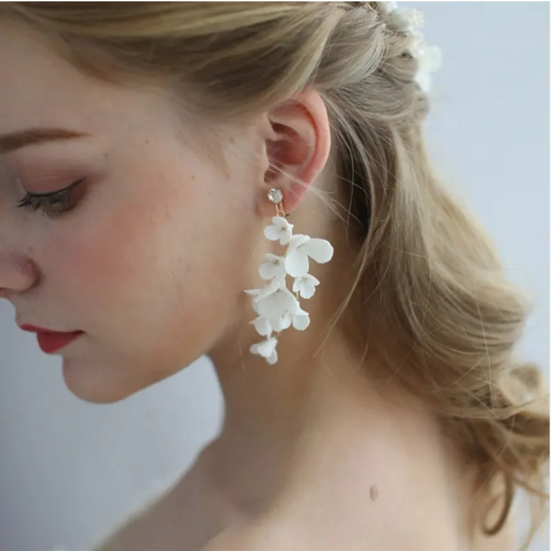 JULIET | Floral Drop Earrings