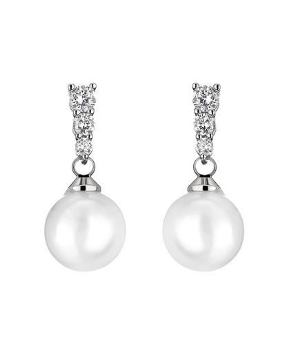 CAROLINE | Pearl Drop Earrings