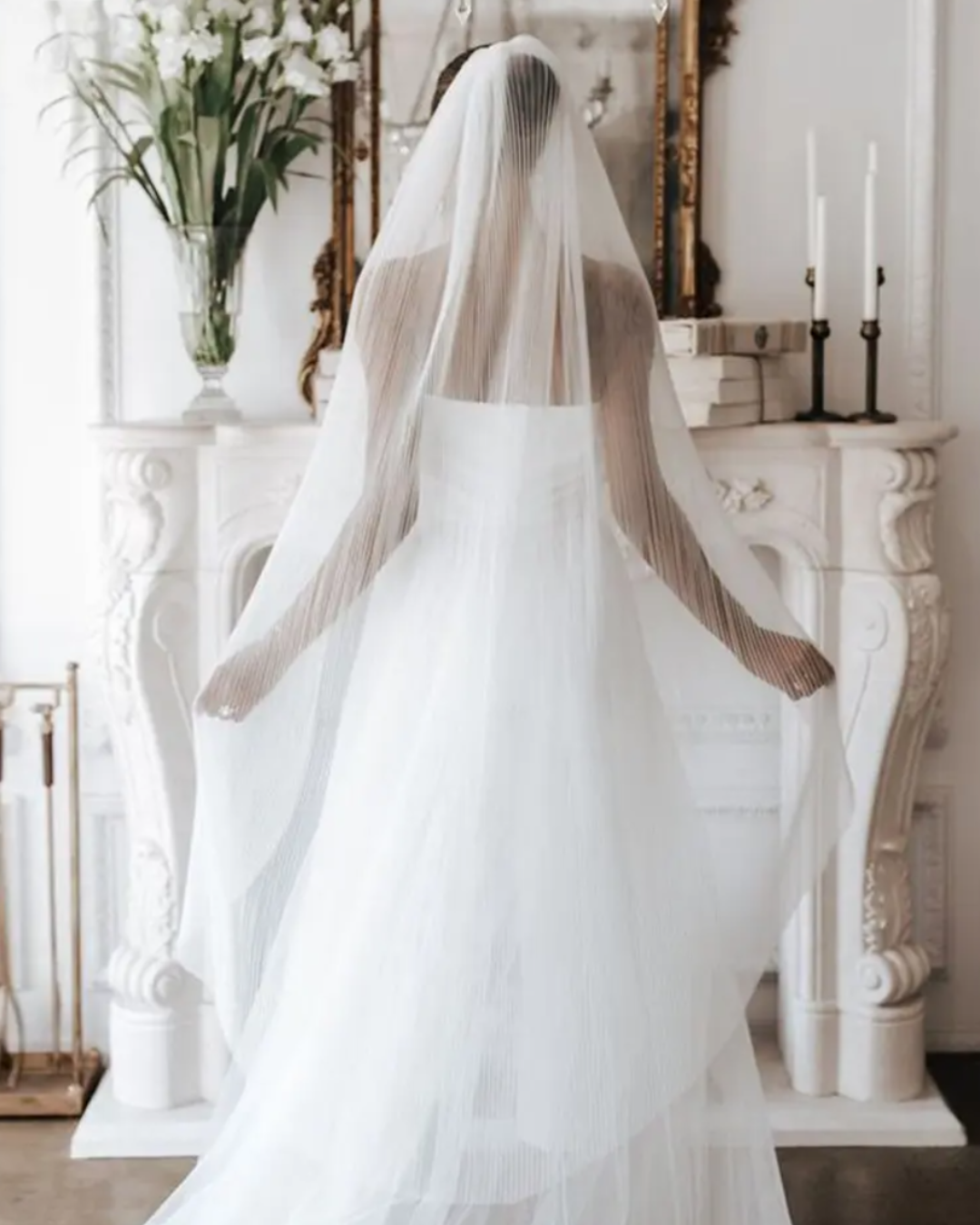 HARMONY | Pleated Veil