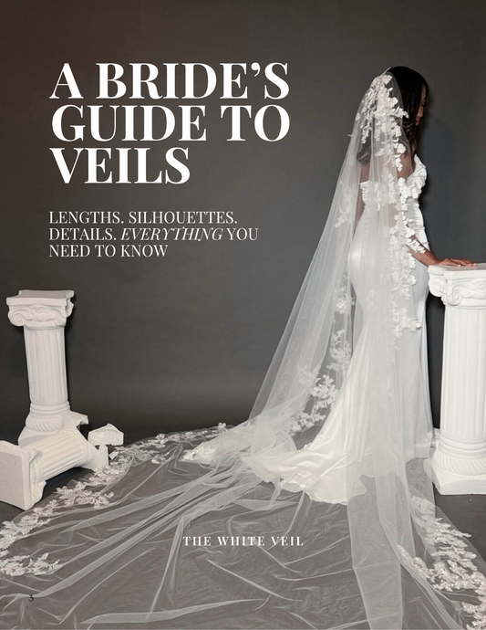 A Bride's Guide to Wedding Veils | The White Veil — Luxe Bridal Veil Style Guide