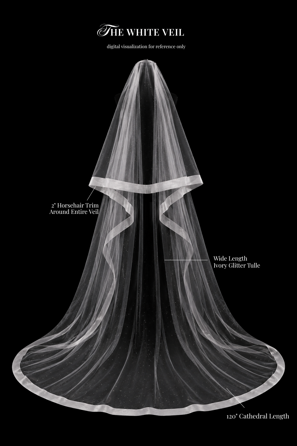 Mickella's Custom Veil (Deposit)