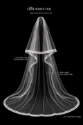 Mickella's Custom Veil (Deposit)